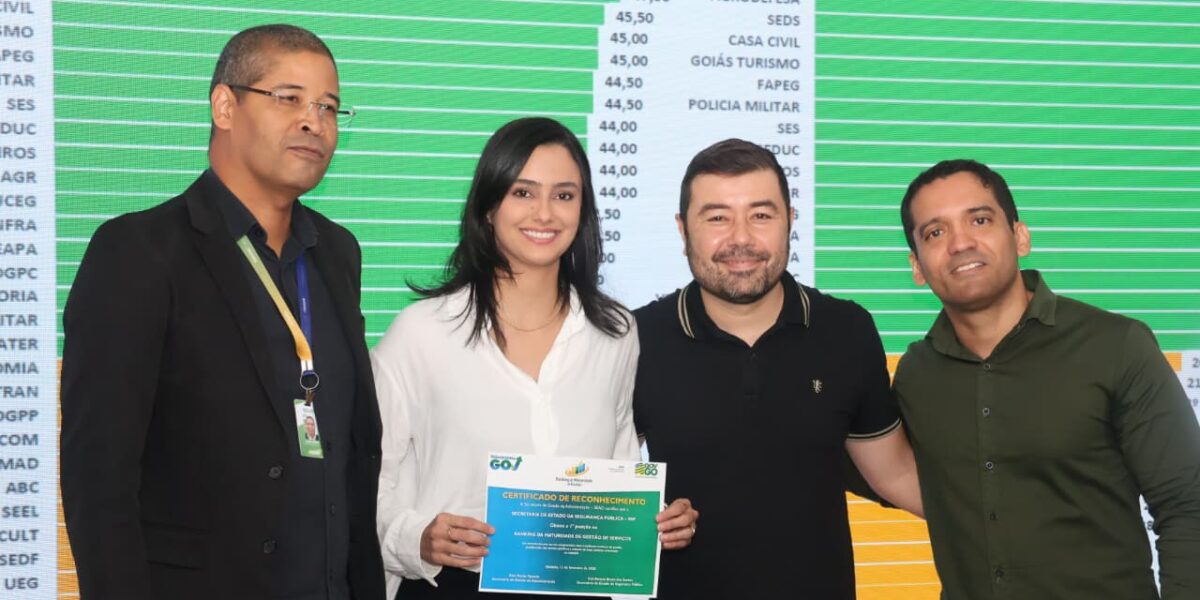 SSP conquista o 1º lugar geral do estado no ranking da Maturidade de Gestão por Processos e Serviços