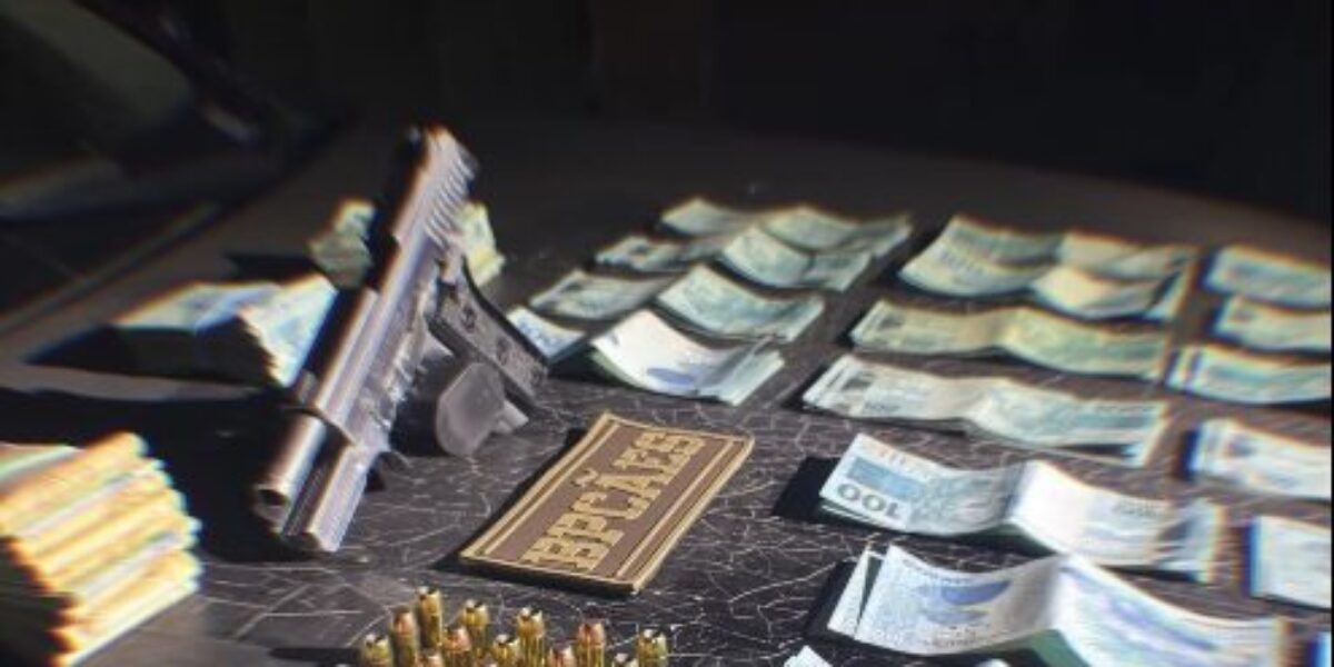 PMGO prende homem suspeito de estelionato, posse ilegal de arma e corrupção ativa