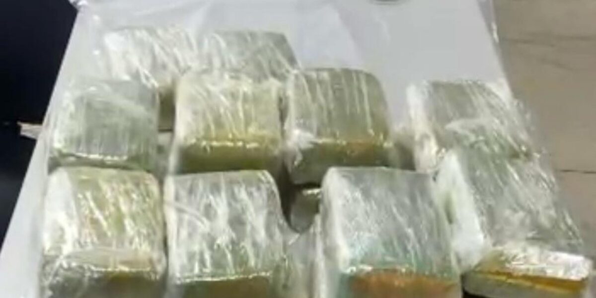 Polícia Civil apreende cerca de 50 Kg de cocaína escondidos em compressor, em Goiânia