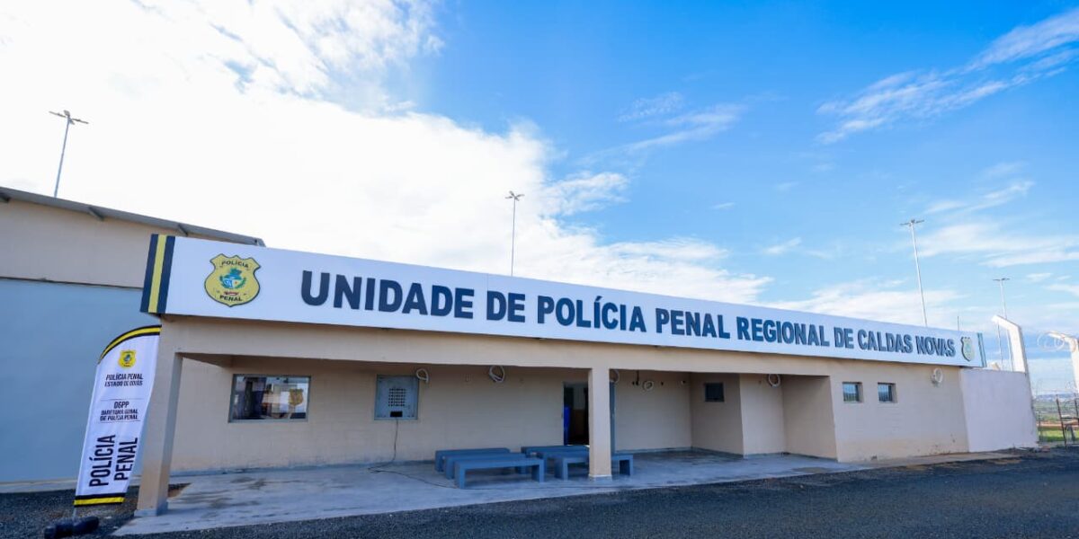 Governo de Goiás entrega nova Unidade de Polícia Penal Regional de Caldas Novas
