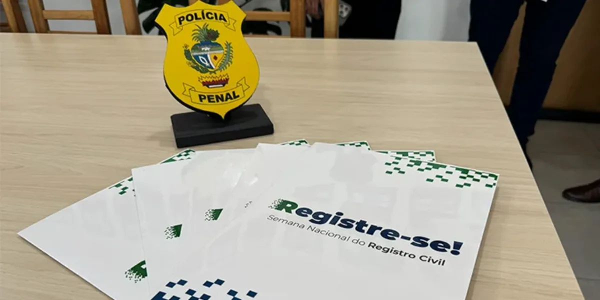 Semana do Registro Civil entrega novos documentos a pessoas privadas de liberdade