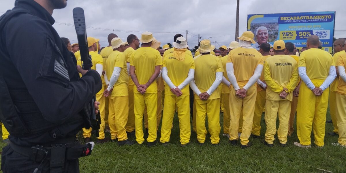 Cresce número de reeducandos em atividades laborais