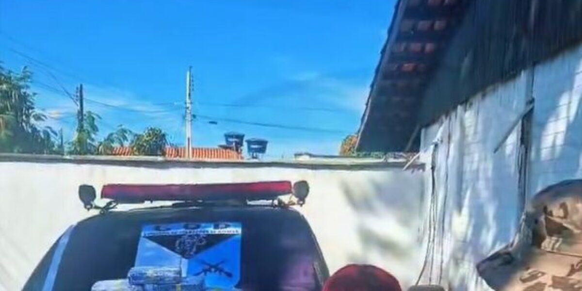 Ação integrada prende mulher com carga de cocaína na Região Metropolitana de Goiânia