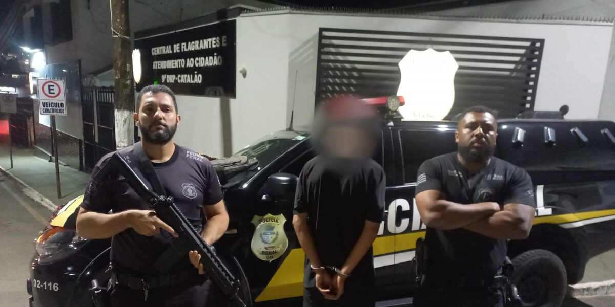 Policiais penais prendem suspeito de tráfico de drogas em Catalão