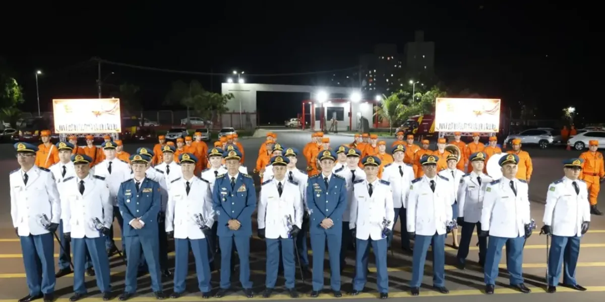 CBMGO realiza formatura da 14ª turma do Curso de Habilitação de Oficiais de Administração