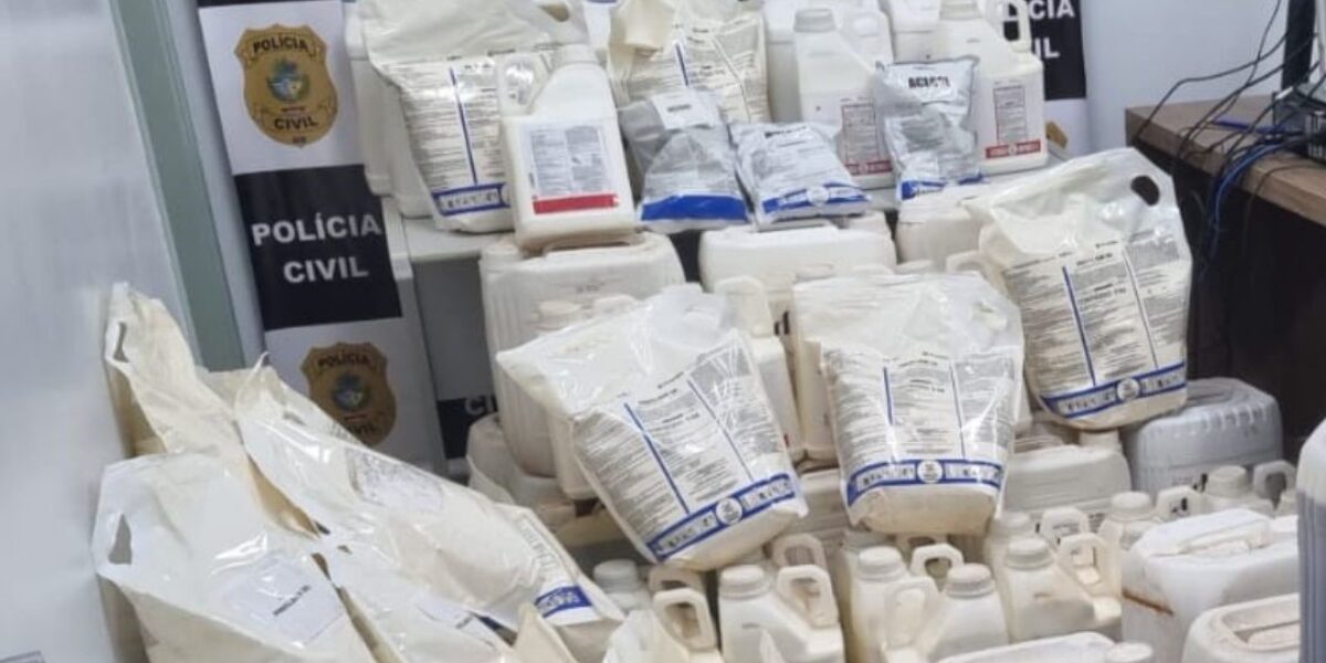 PCGO desarticula esquema clandestino de agrotóxicos e apreende grande carga em Itumbiara