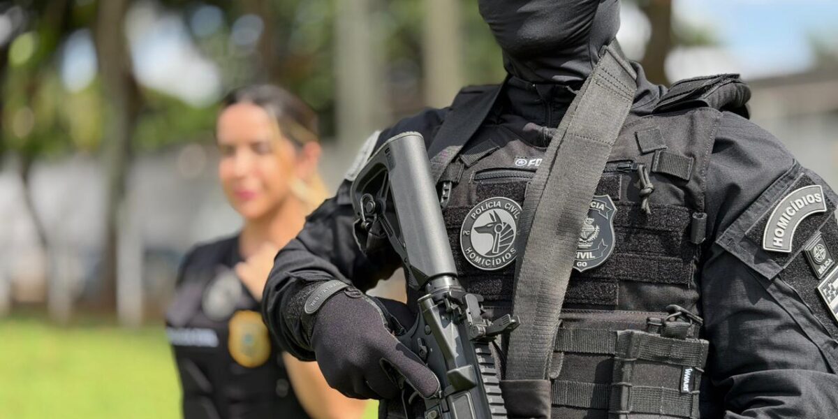 Operação Armamento Itinerante: PCGO cumpre mandados em Goiás e na Paraíba por homicídio ocorrido em Goiânia