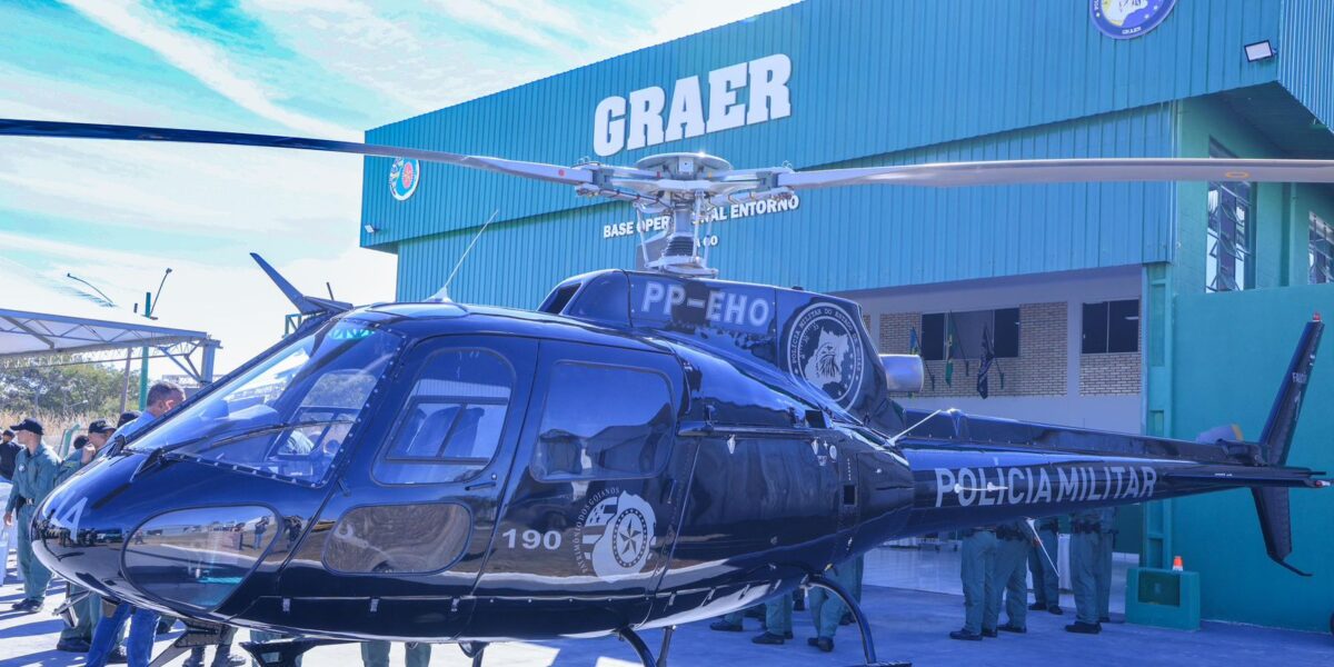 Governo de Goiás inaugura base do Graer em Luziânia