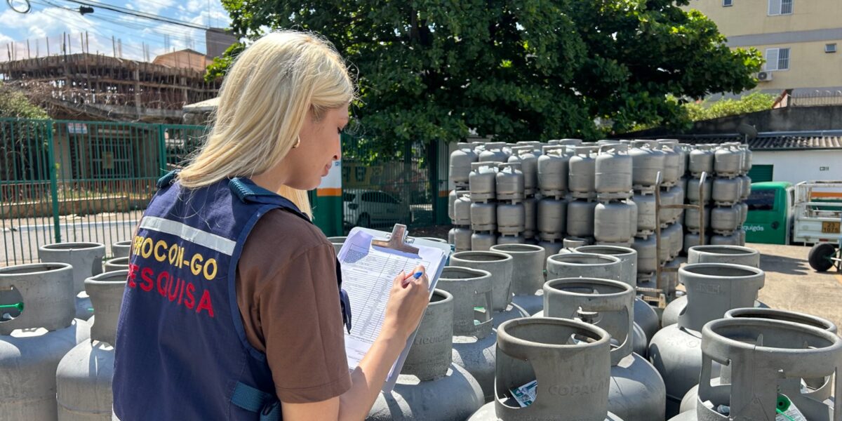 Preço do gás de cozinha varia até 25% em Goiânia, aponta Procon Goiás