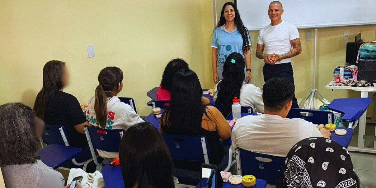 Egressos fazem cursos profissionalizantes no Escritório Social da Polícia Penal de Goiás