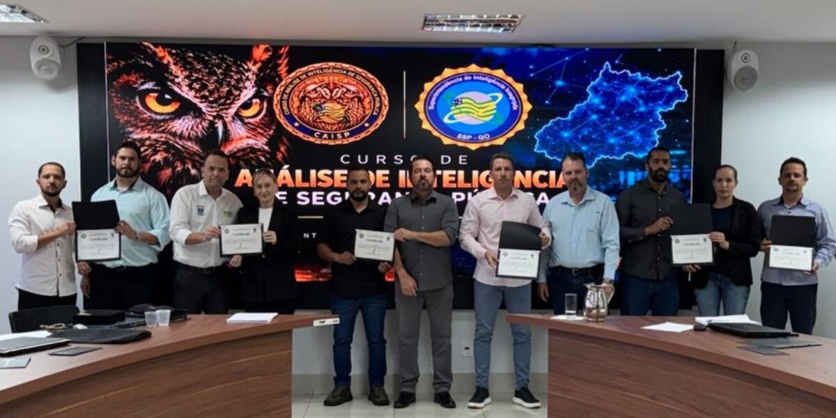 SSP-GO promove Curso de Análise de Inteligência de Segurança Pública