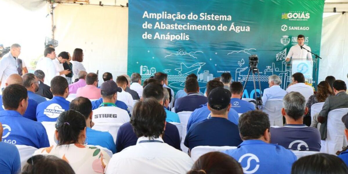 Infraestrutura entrega obras da Saneago e Agehab em Anápolis e Senador Canedo