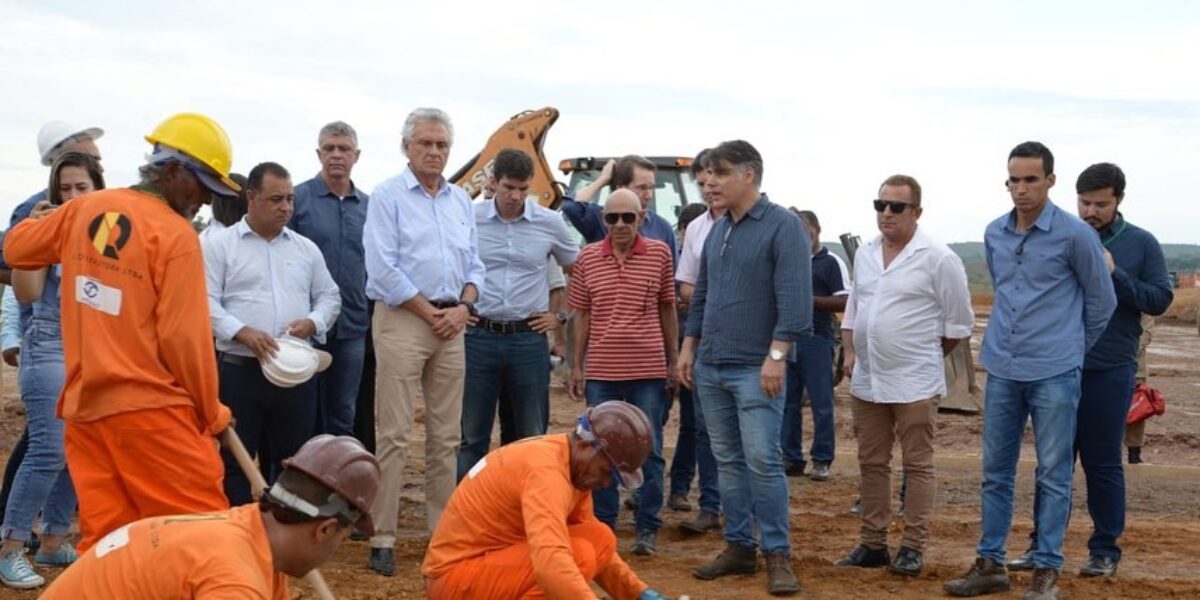 Governo de Goiás lança obra de construção de ETE em Novo Gama