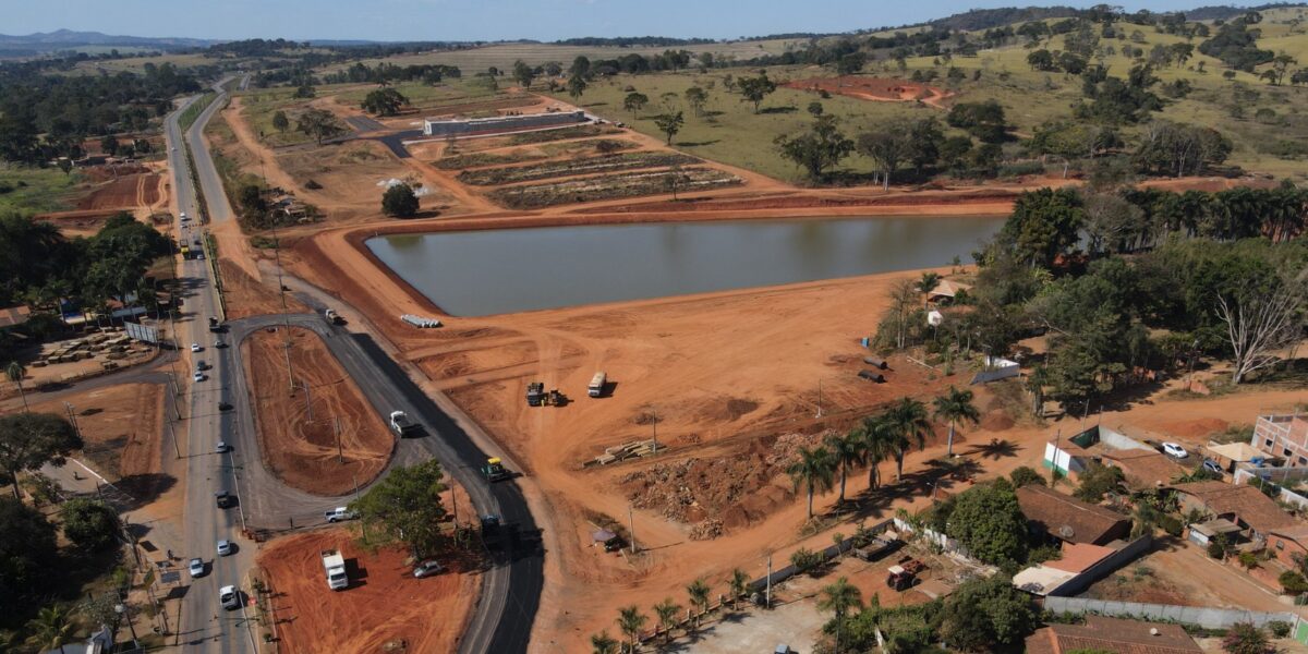 Goinfra atinge 90% de execução das obras de acesso a Itauçu, na GO-070