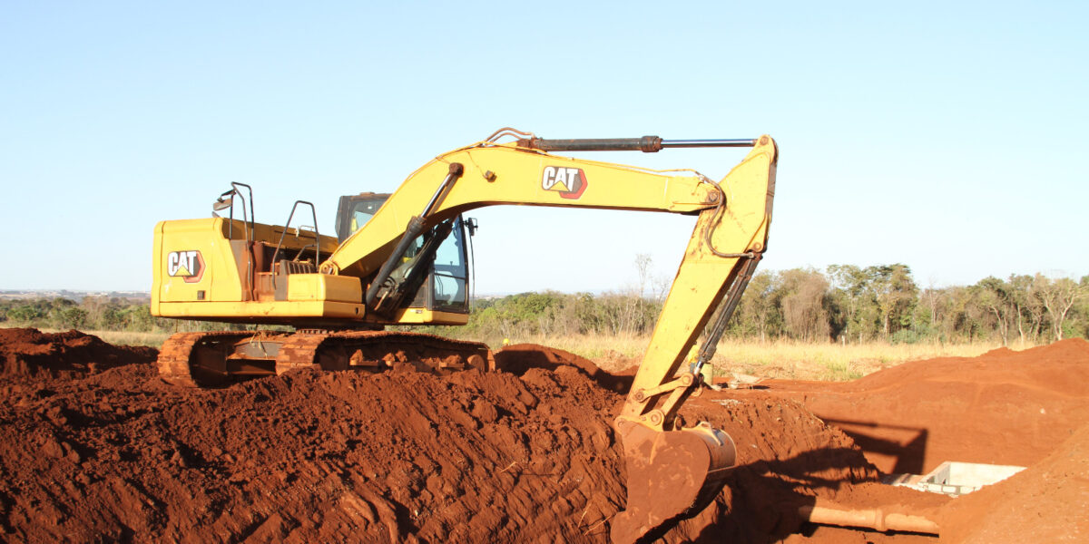 Distrito Agroindustrial de Itumbiara tem 40% das obras de pavimentação concluídas