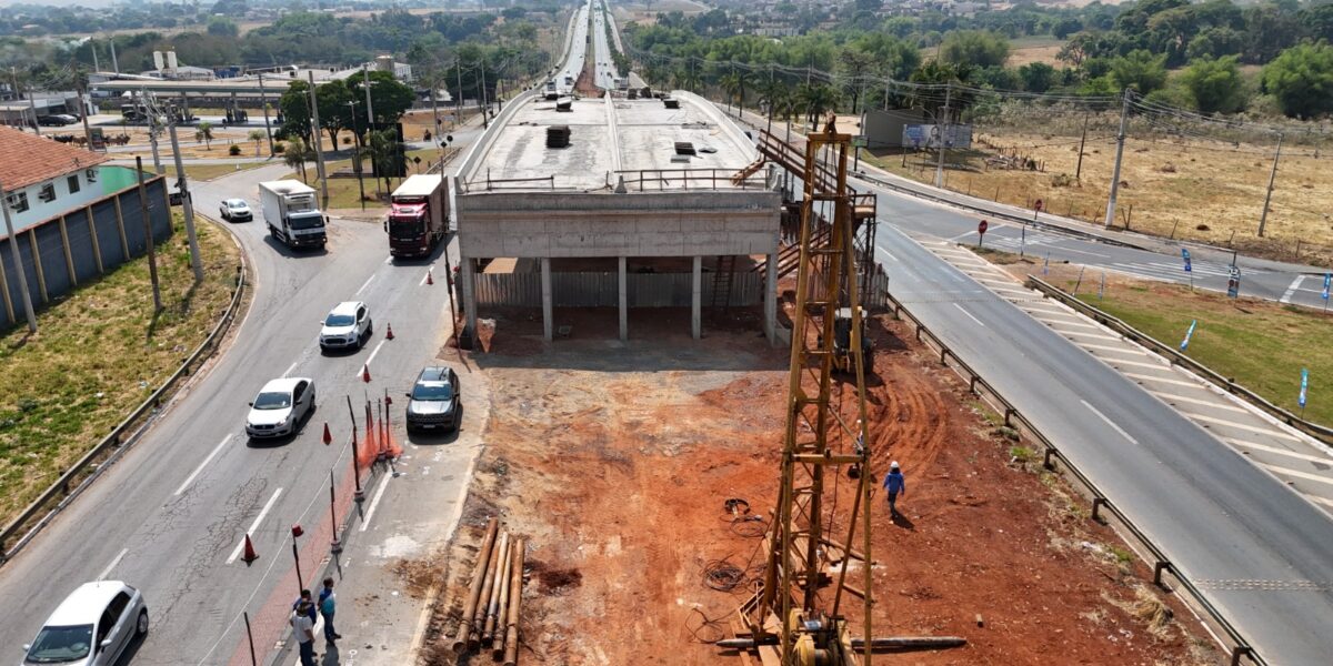 Goinfra executa segunda etapa das obras do viaduto do Portal da Fé, em Trindade