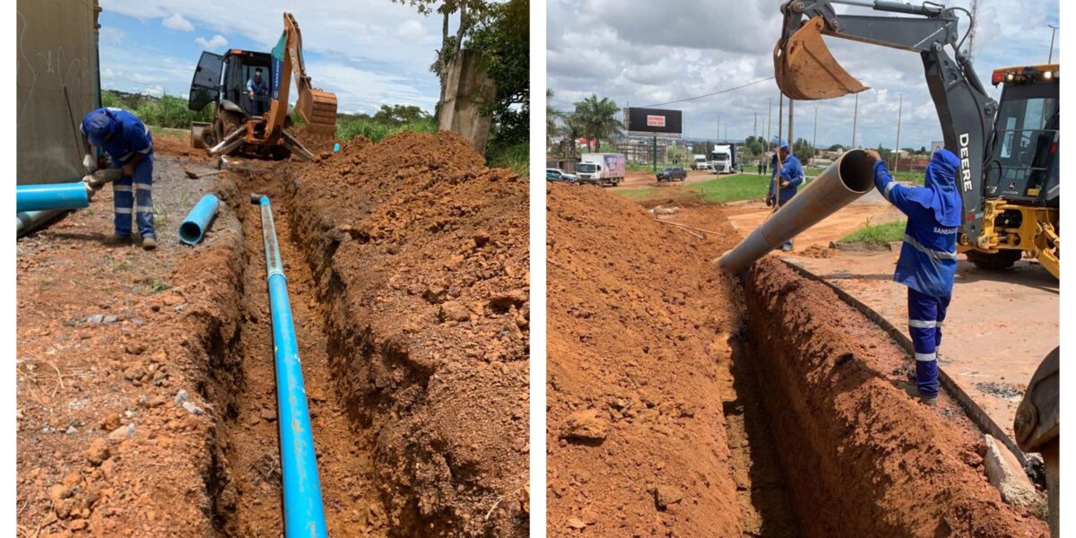 Ampliação do sistema de abastecimento de água garante segurança hídrica em Luziânia