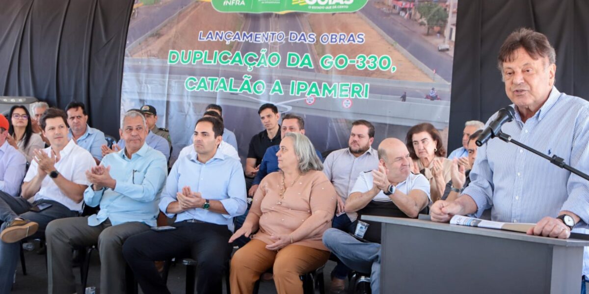 Governo de Goiás inicia duplicação da GO-330