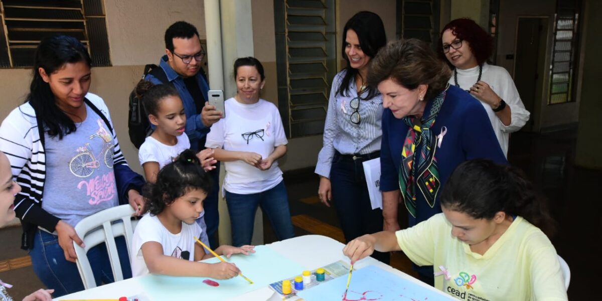 Lúcia Vânia visita Centro Estadual de Atendimento ao Deficiente