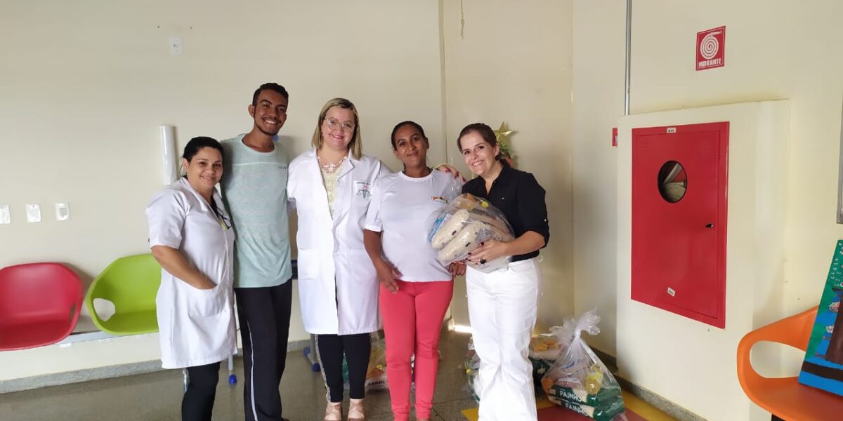 Parceria da Seds com Prefeitura de Anápolis doa cestas a famílias do socioeducativo