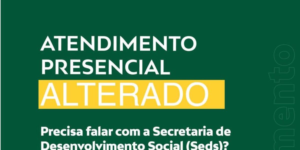 Seds disponibiliza contatos para teleatendimento