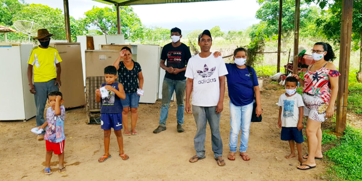 Equipe da Seds visita comunidade indígena de Rubiataba