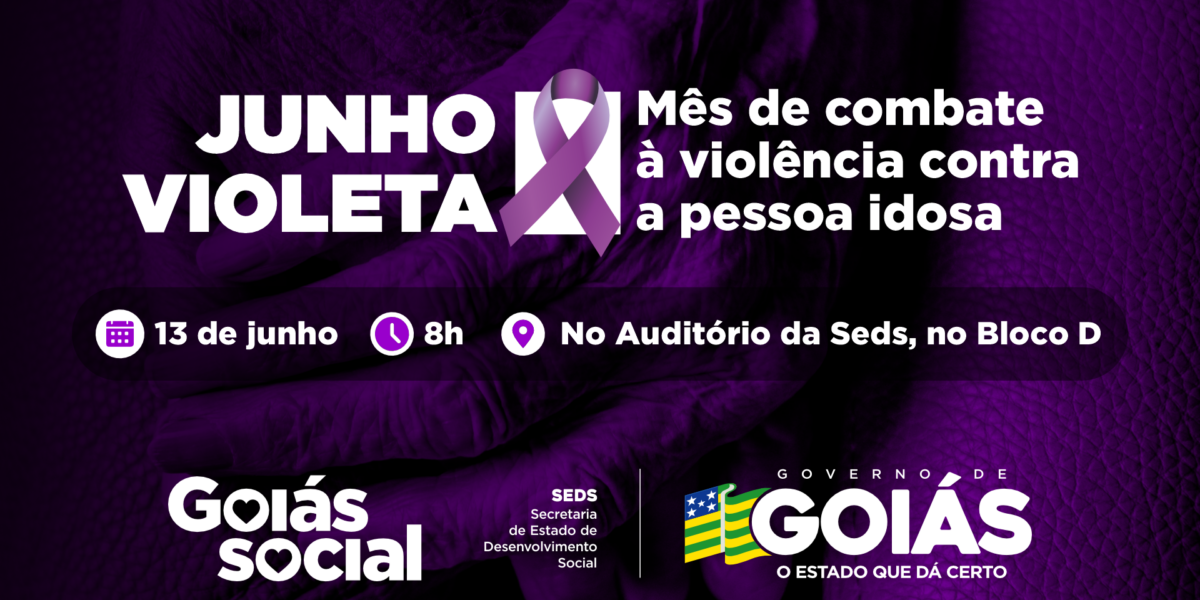 Seds abre programação da campanha Junho Violeta com palestra nesta terça (13/6)