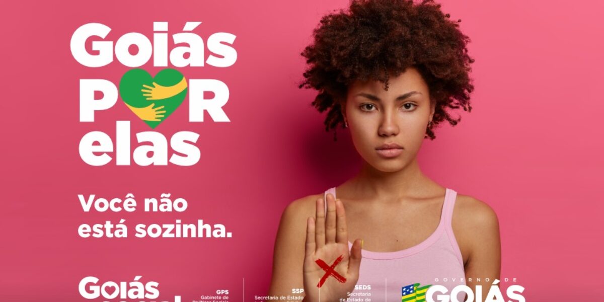 “Governo de Goiás trabalha todos os dias para enfrentar e acabar com a violência doméstica”, diz Gracinha Caiado no lançamento do Goiás por Elas