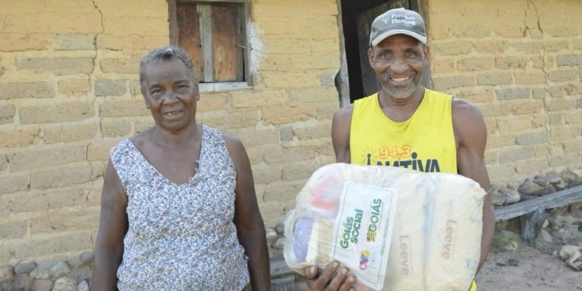 Goiás Alerta e Solidário distribui mais de 9 mil cestas em comunidades quilombolas e assentamentos do Norte e Nordeste goiano