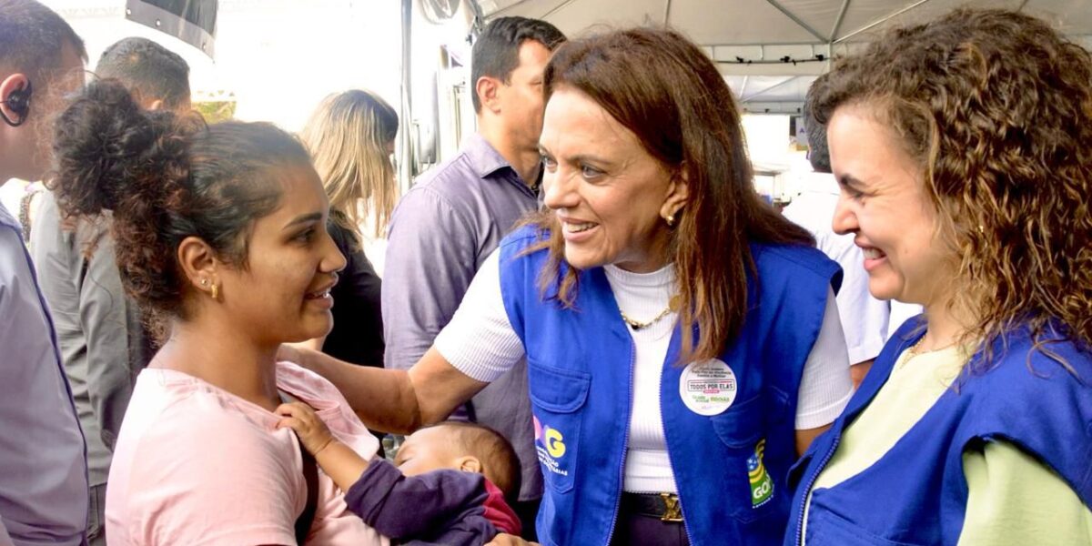 Gracinha Caiado entrega 1,2 mil benefícios do Goiás Social em Mineiros