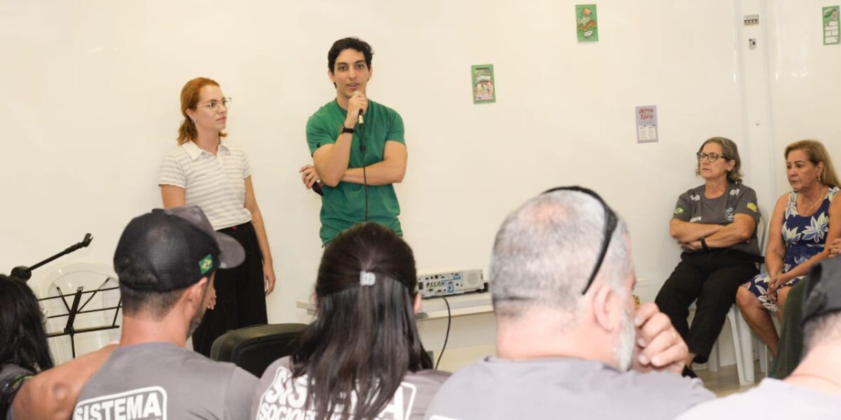 Servidores do Socioeducativo de Goiânia recebem palestras sobre saúde mental