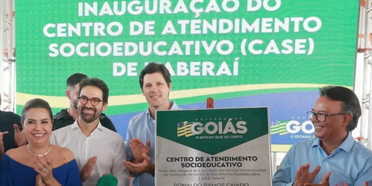 Centro Socioeducativo é inaugurado em Itaberaí