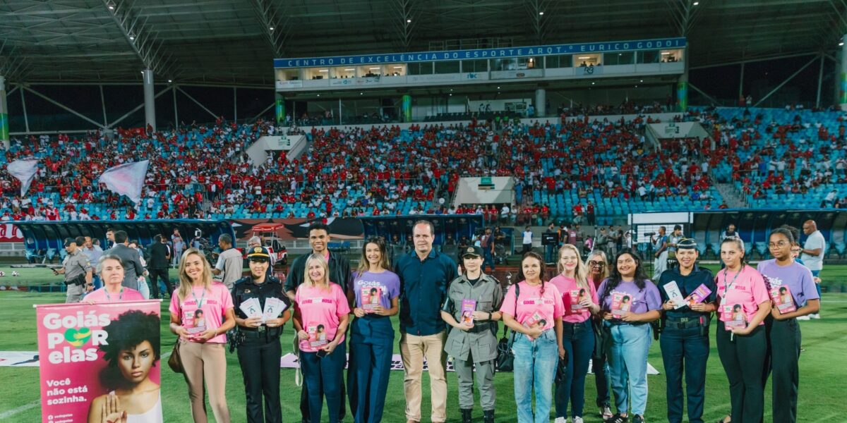 Goiás Social divulga Protocolo Todos Por Elas na abertura do Goianão 2025
