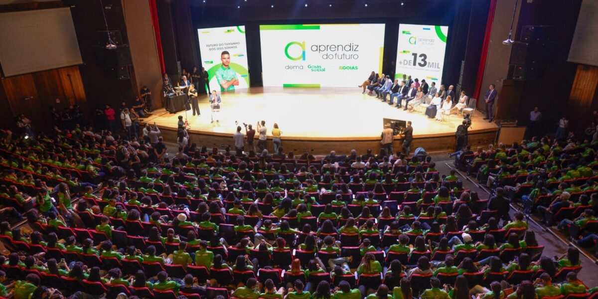 Governo de Goiás amplia programa Aprendiz do Futuro para 10 mil jovens