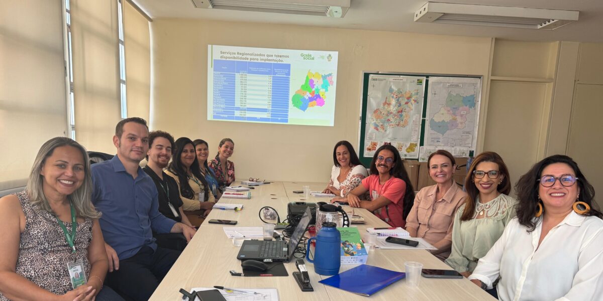 Goiás Social realiza apoio técnico a Cristalina para adesão ao programa Família Acolhedora