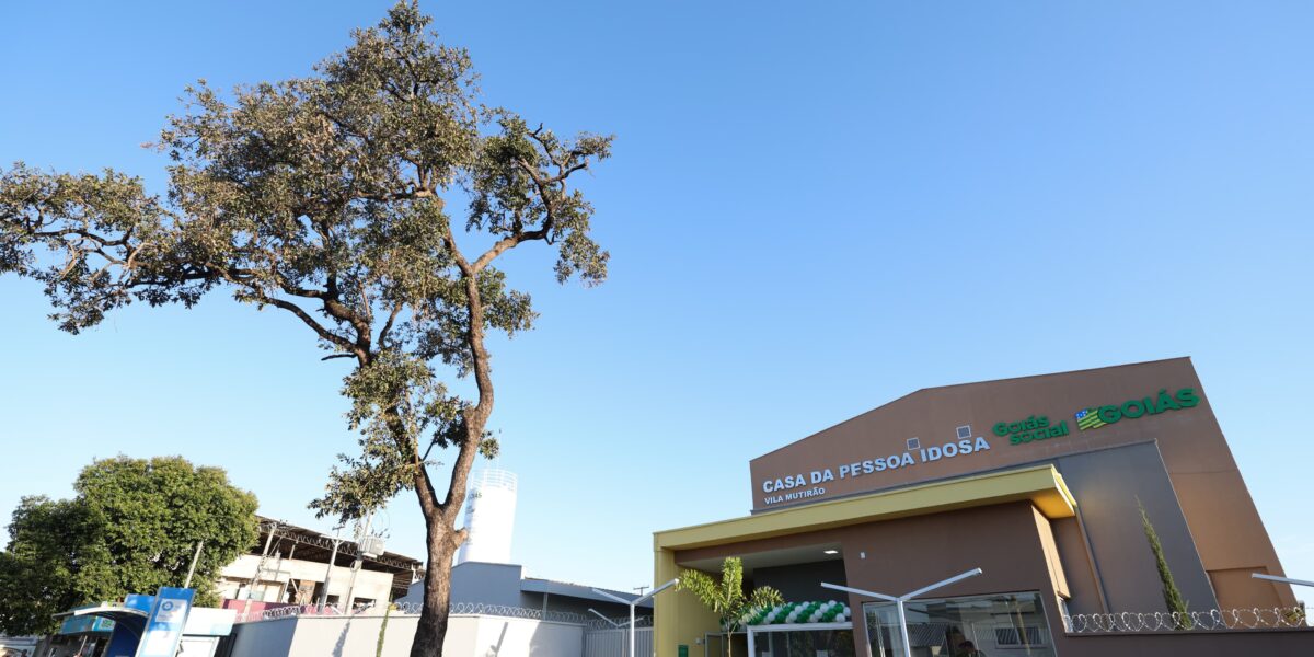 Governo de Goiás entrega nova Casa da Pessoa Idosa da Vila Mutirão