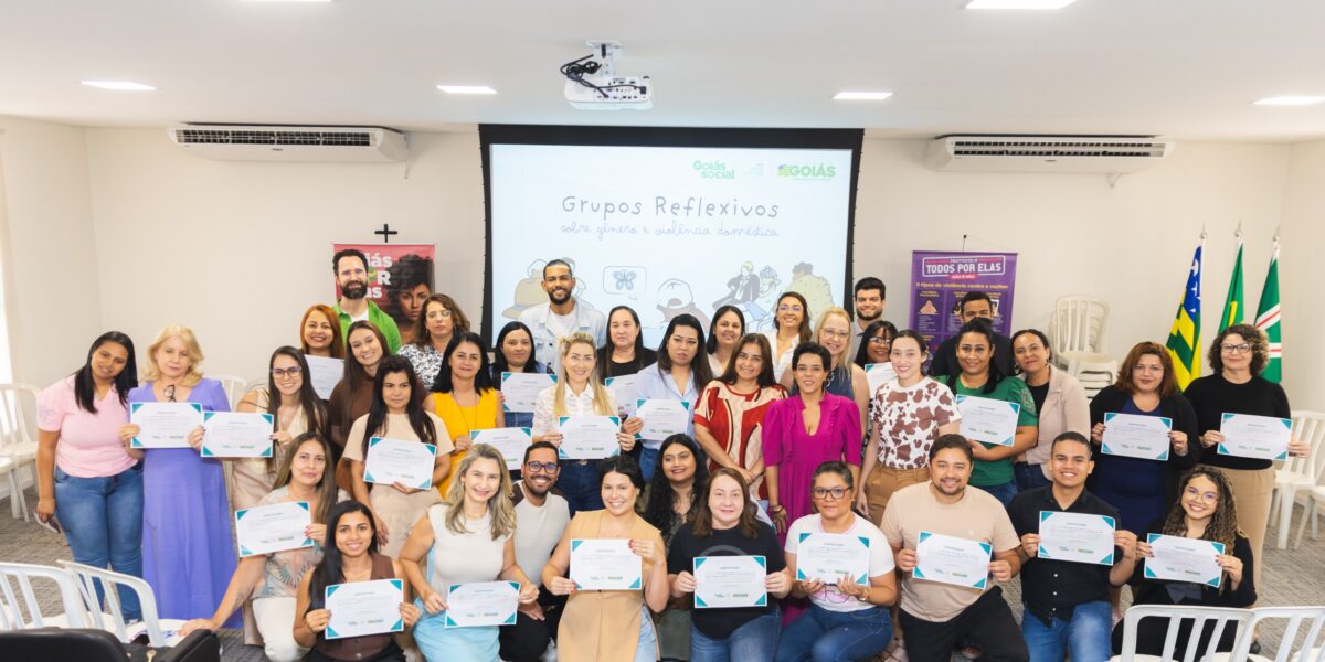 Goiás Social capacita profissionais de 16 municípios para a implementação dos grupos reflexivos