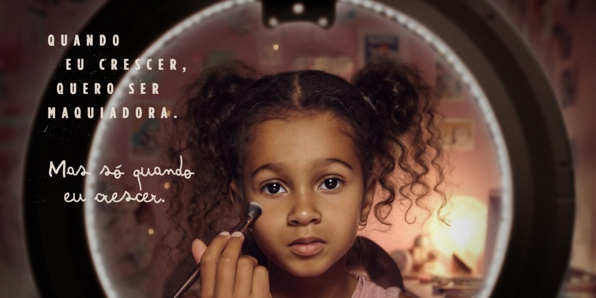 Campanha publicitária do Governo de Goiás alerta sobre adultização de crianças