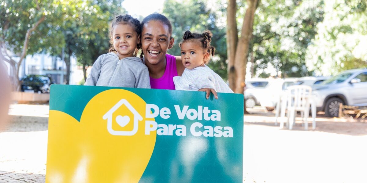 Goiás Social beneficia mais 11 pessoas com o programa De Volta Para Casa nesta semana