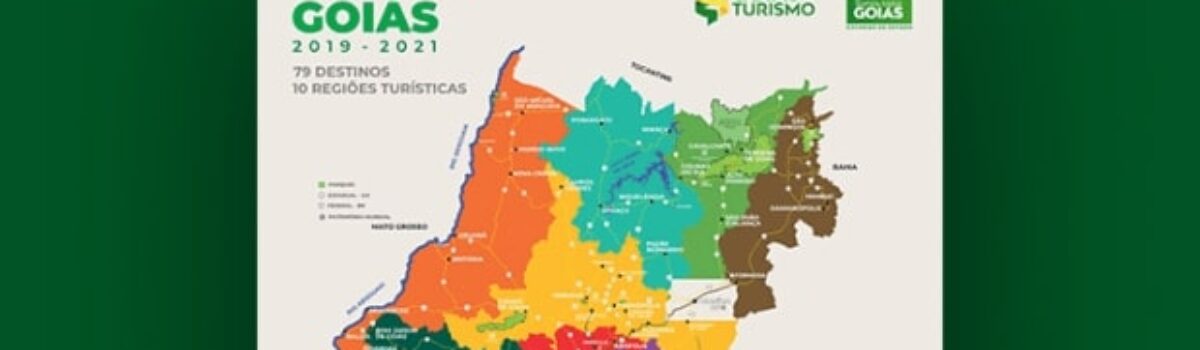 Oito novos municípios integram o Mapa do Turismo de Goiás