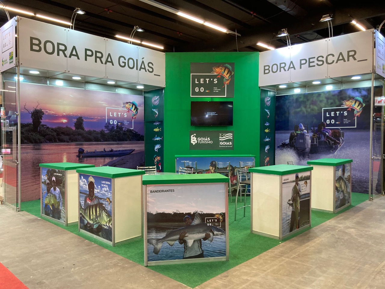 Goiás presente na maior feira de pesca esportiva da América Latina