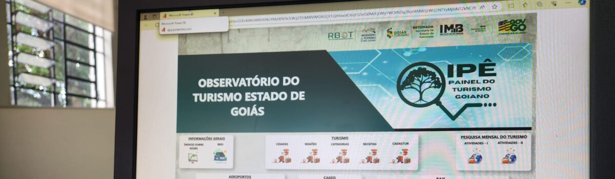 Governo de Goiás lança novo Painel do Turismo Goiano