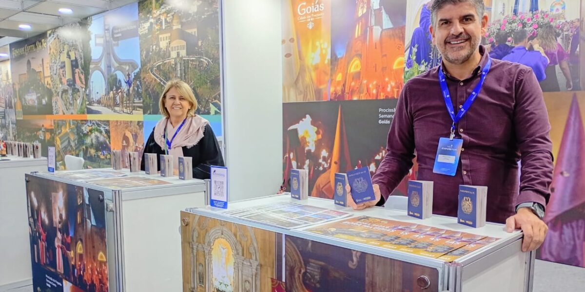Goiás Turismo divulga eventos religiosos do Estado na ExpoCatólica 2025, em São Paulo