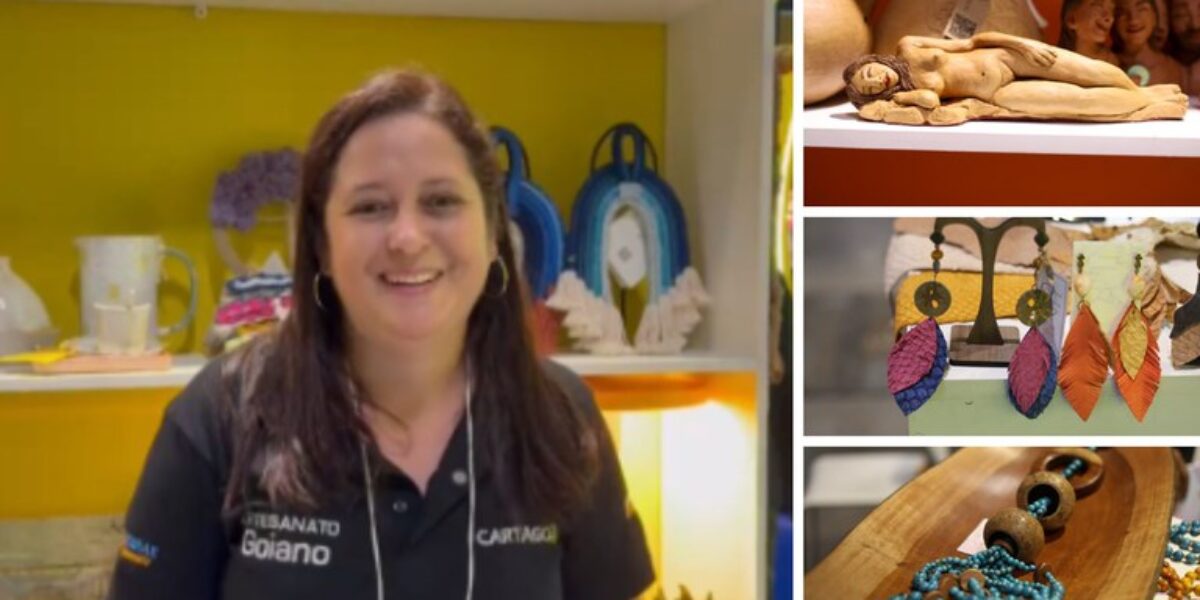 Moradora de Goiânia deixa emprego público para viver exclusivamente do artesanato