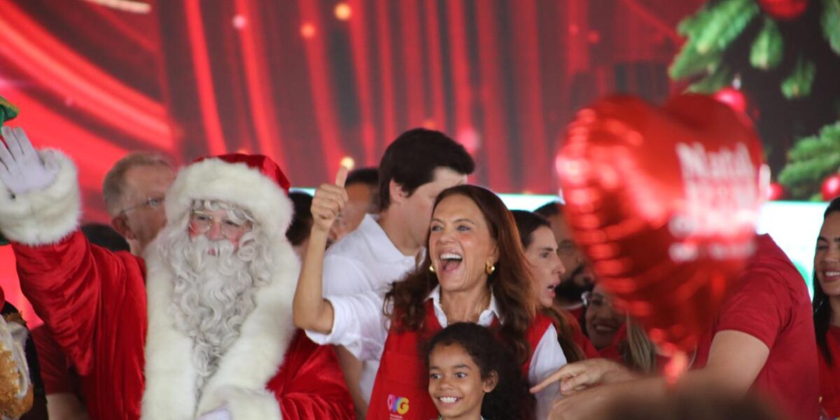 Governo de Goiás leva brinquedos a crianças de todo o estado