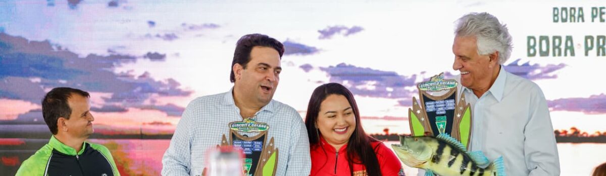 Caiado abre temporada de Pesca Esportiva 2026 em Goiás
