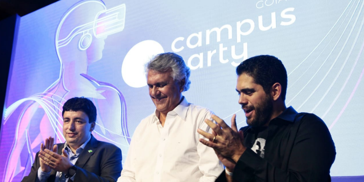 Lincoln Tejota participa da abertura da Campus Party Goiás