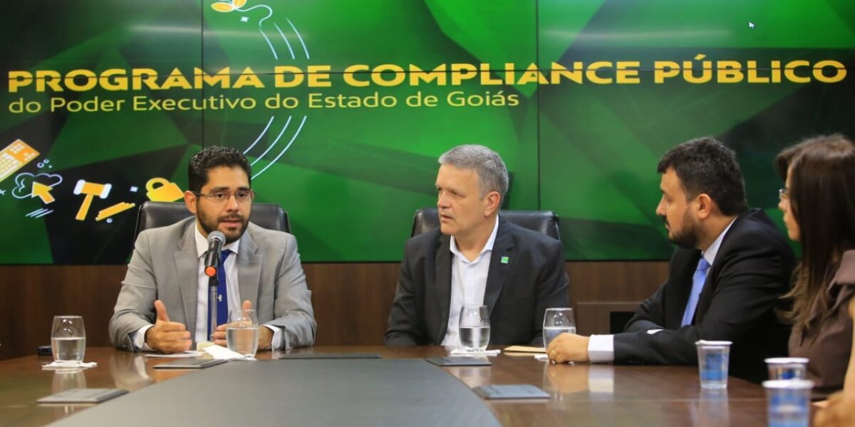 Vice-governadoria assina adesão ao  Programa de Compliance Público