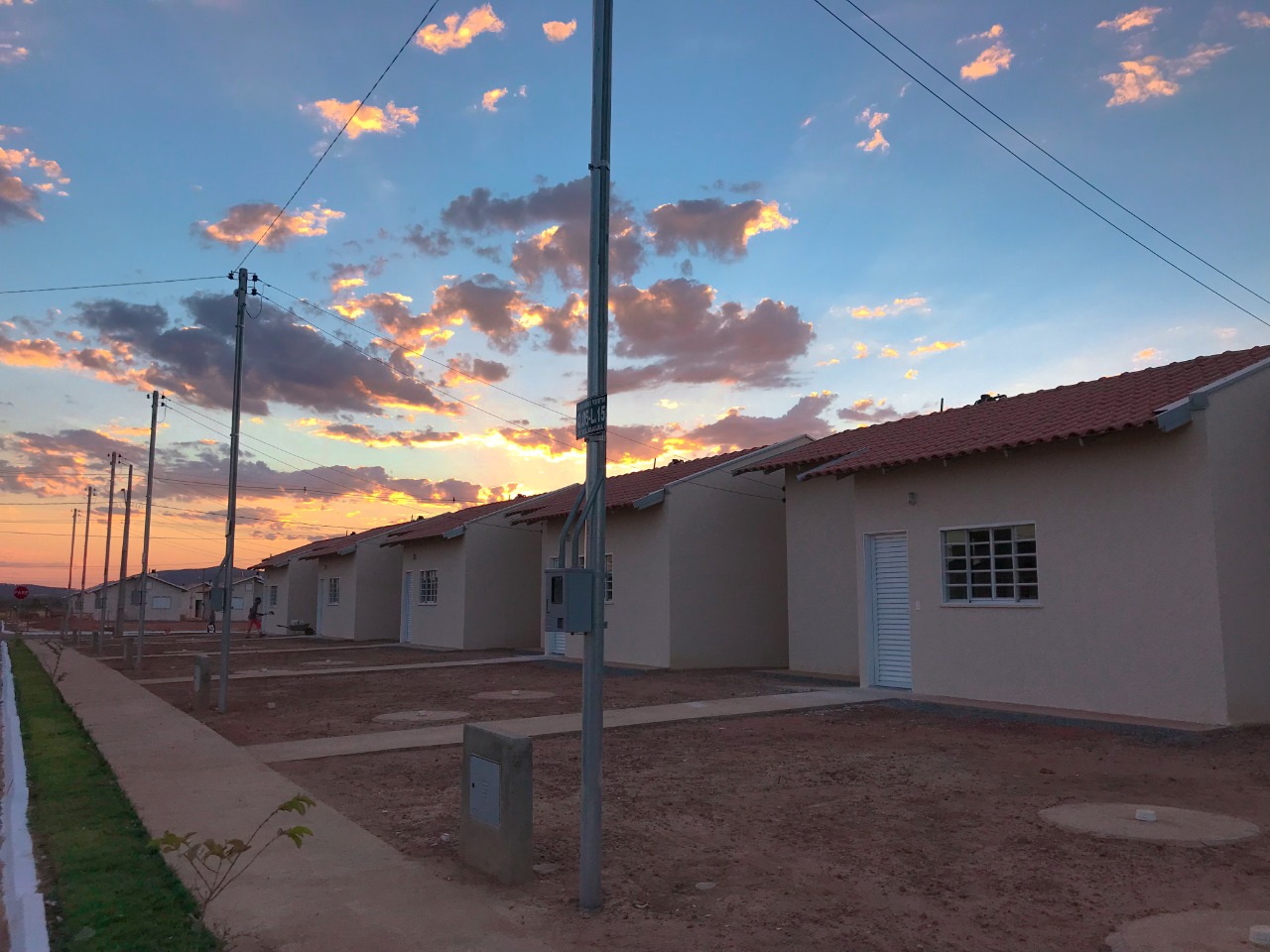 Novas casas habitacionais em Porangatu