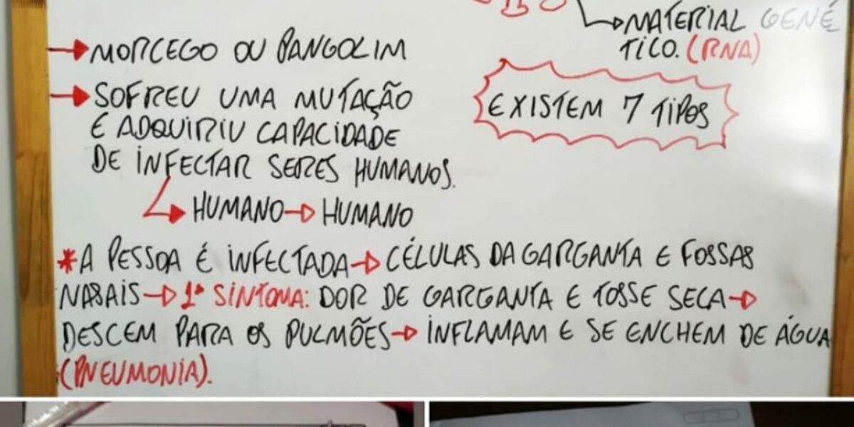 Escolas estaduais dão início ao regime de aulas não presenciais